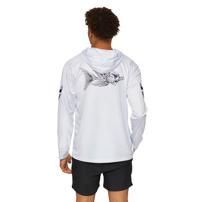 Men’s Sports Warmup Hoodie - 'Fishing in the Dark' Motivational Athletic Top