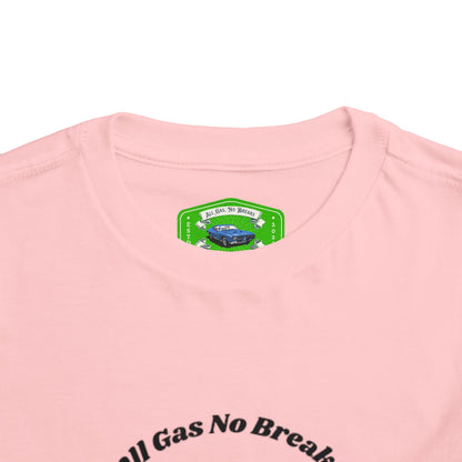 All Gas No Breaks Hot Rod Garage Toddler Tee