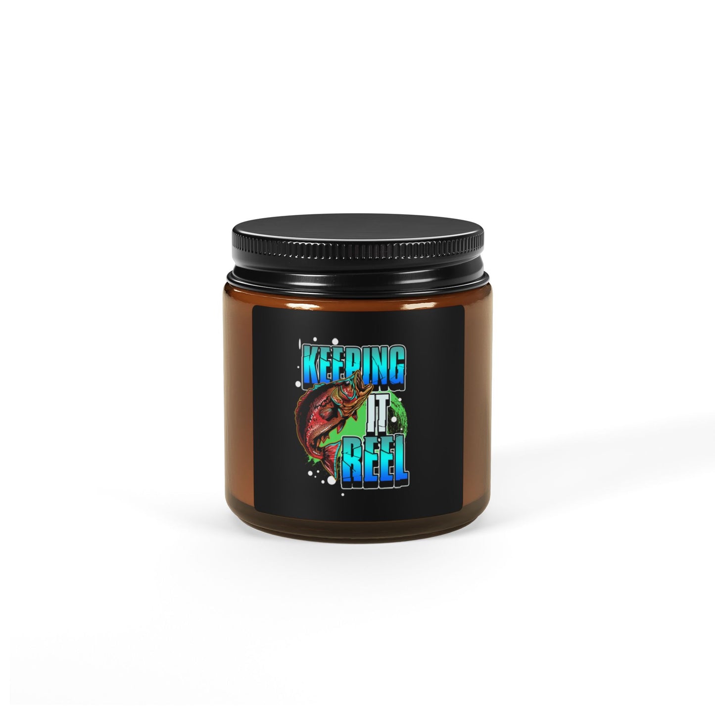 Keeping It Reel Scented Soy Candle - Perfect for Fishing Enthusiasts