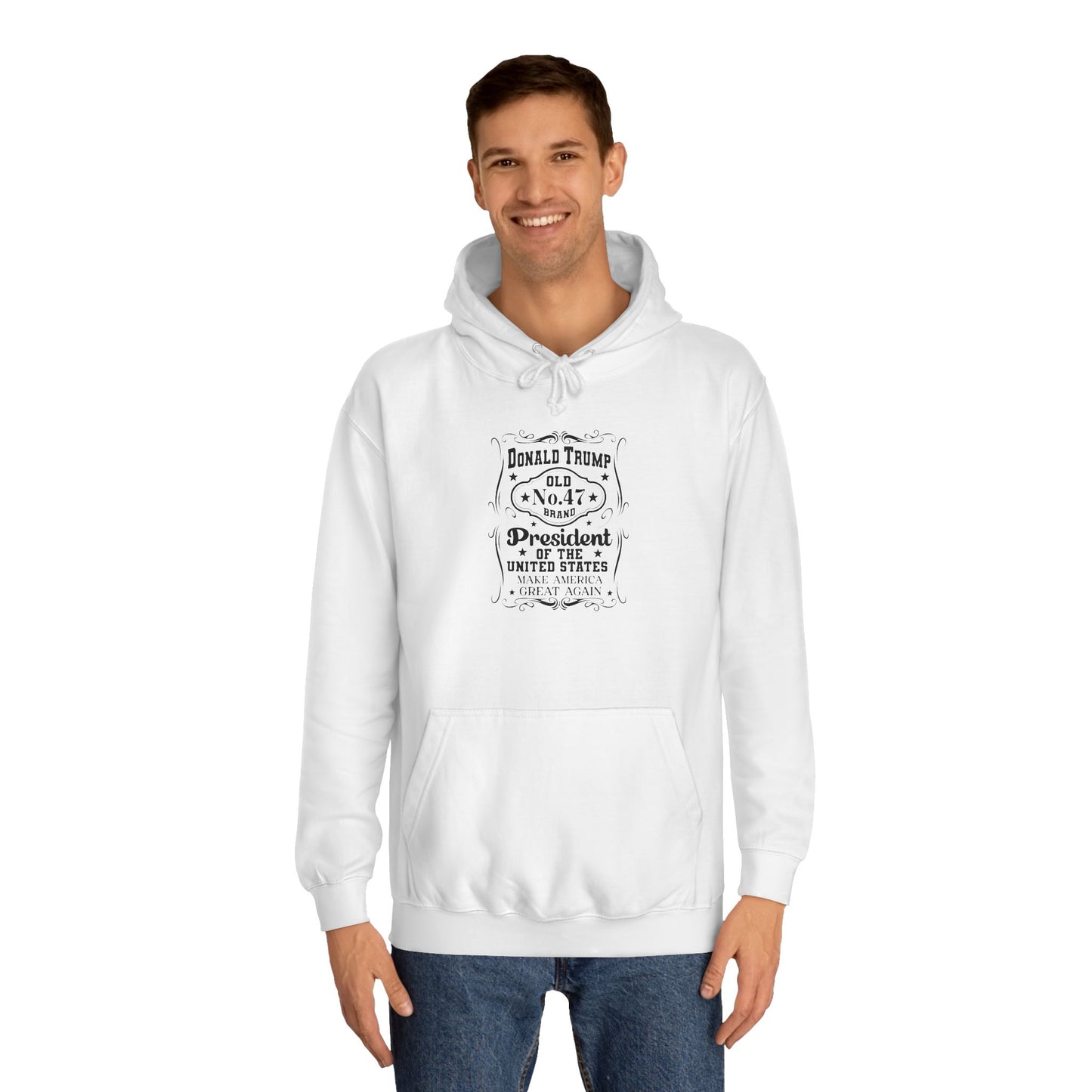 Vintage Donald Trump President Hoodie - Unisex College Style