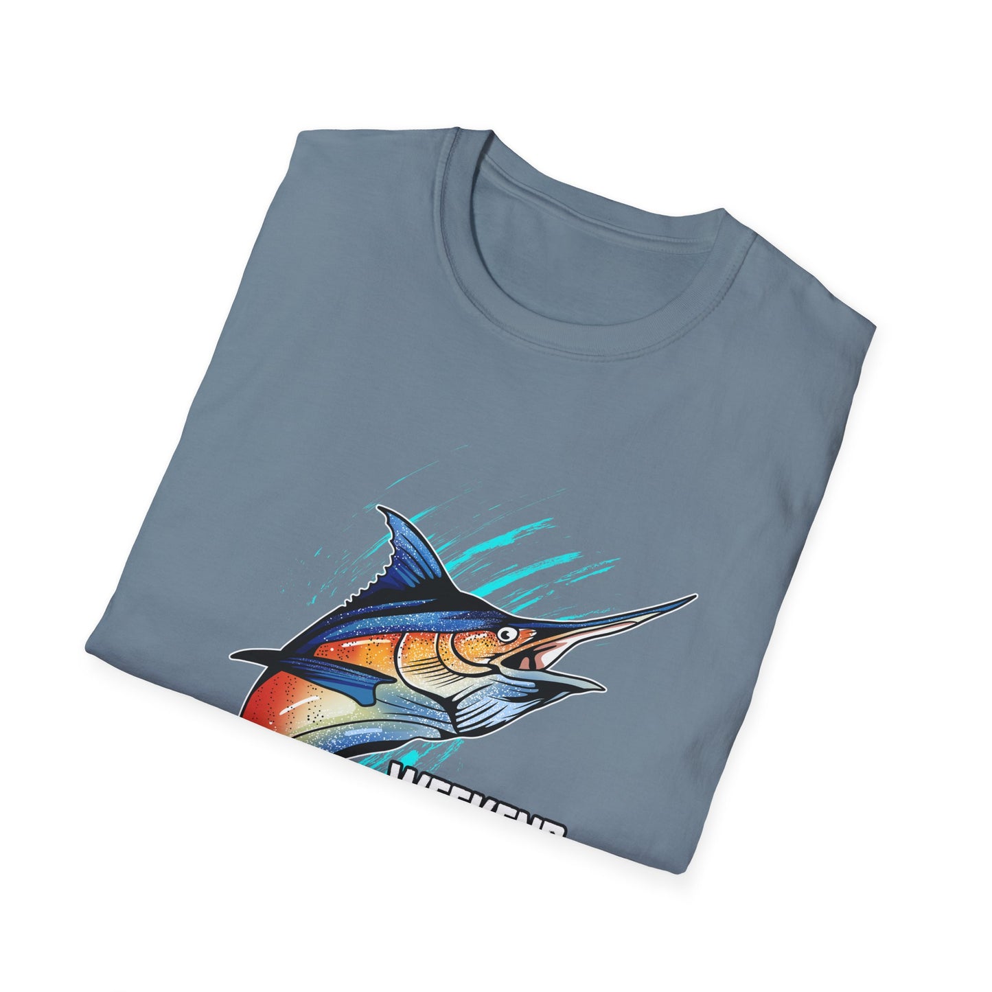 Weekend Hooker Fishing T-Shirt – Fun Casual Wear for Fishing Enthusiasts