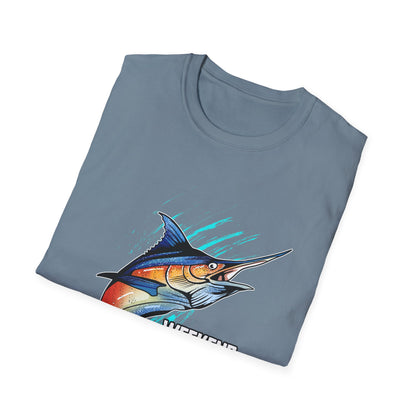 Weekend Hooker Fishing T-Shirt – Fun Casual Wear for Fishing Enthusiasts