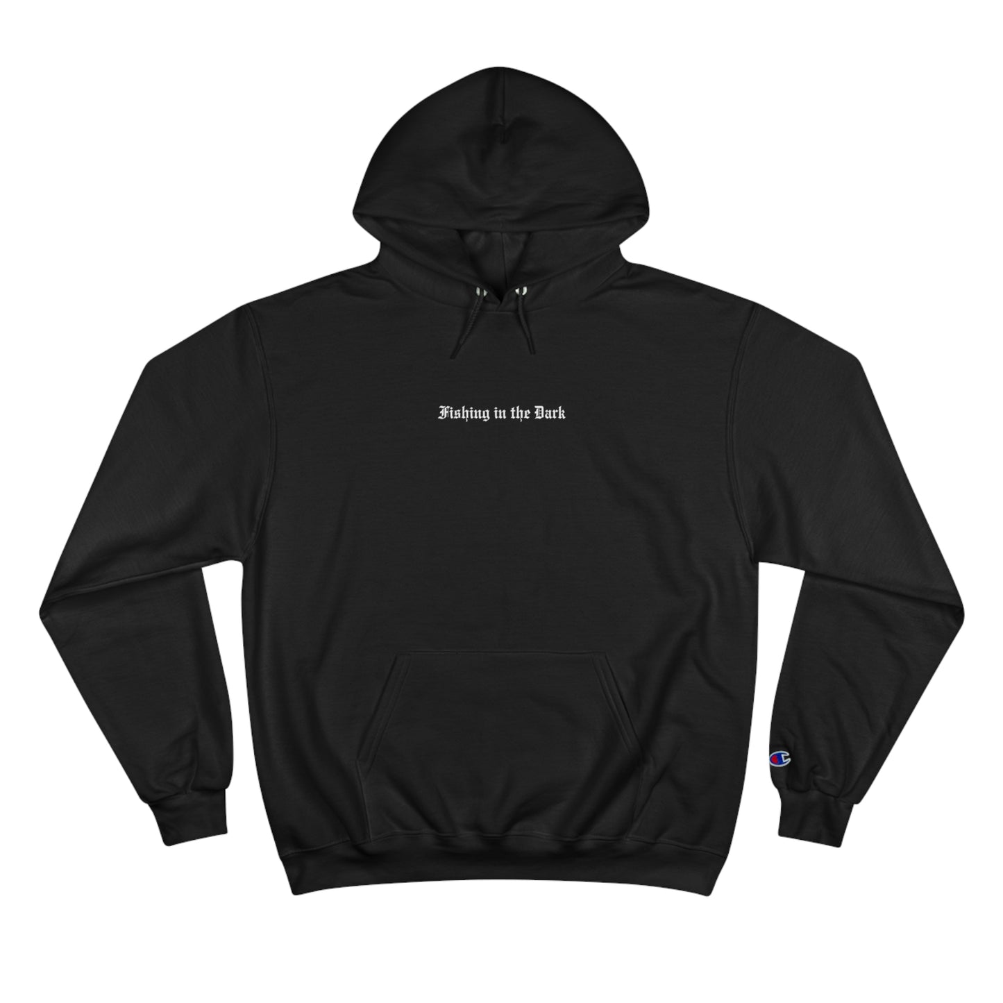 Fishing in the Dark Champion Hoodie - Pirate Skull Design