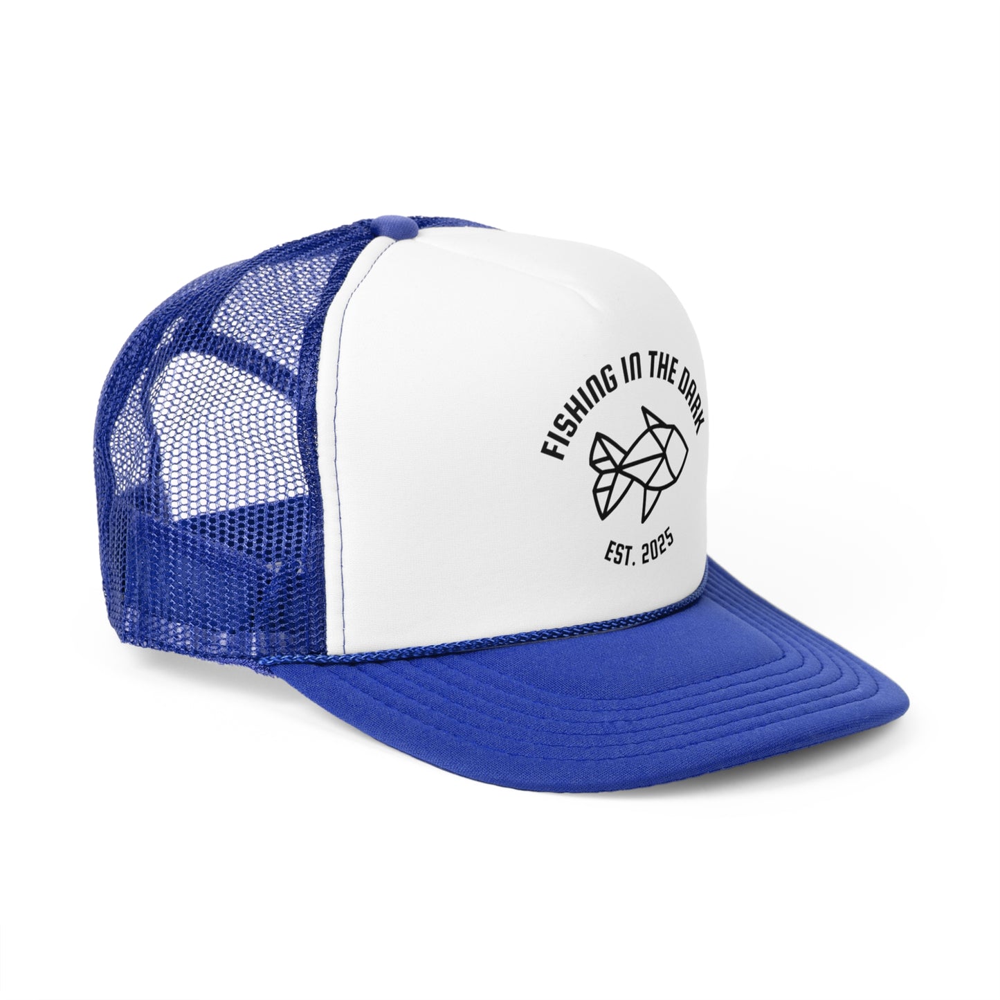 Fishing in the Dark Trucker Cap - Perfect for Anglers & Outdoor Enthusiasts