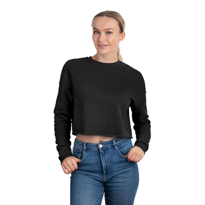 Women's Cropped Sweatshirt - Expensive and Talks Back - Trendy Casual Wear