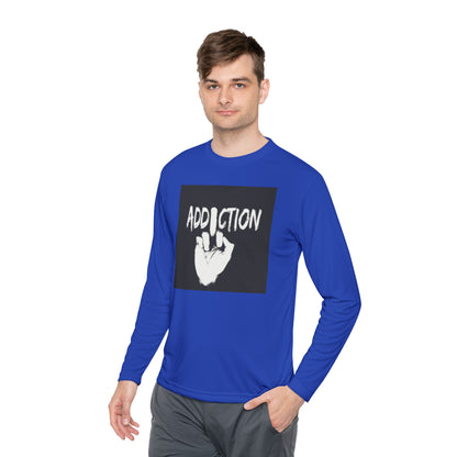 Unisex Long Sleeve Tee - Addiction Graphic Shirt