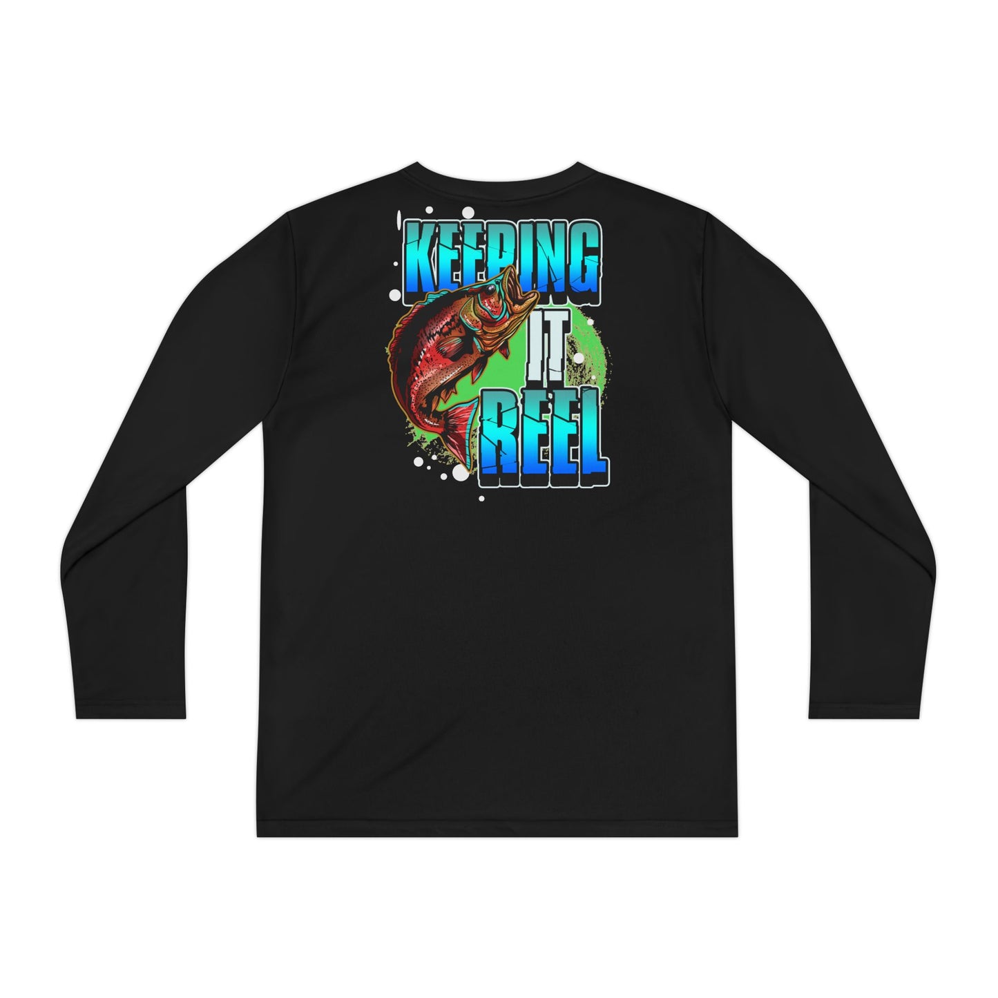 Youth Long Sleeve Fishing Tee - Keeping It Reel