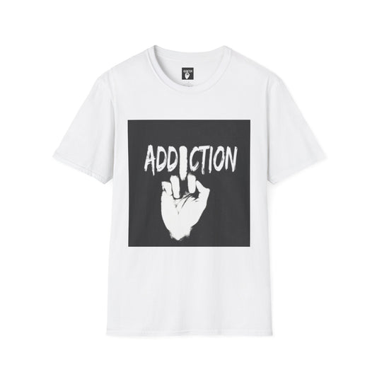 Unisex FU’ Addiction Awareness T-Shirt | Support Recovery & Promote Healing | Softstyle Tee