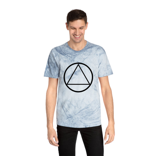 Unisex Color Blast Graphic T-Shirt - Unique Prismatic Design