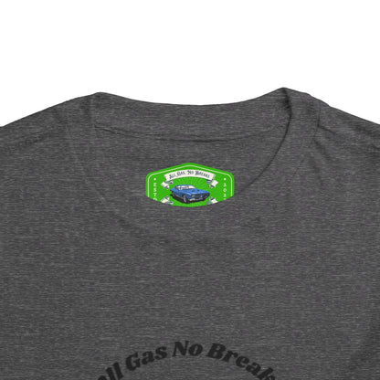 All Gas No Breaks Hot Rod Garage Toddler Tee