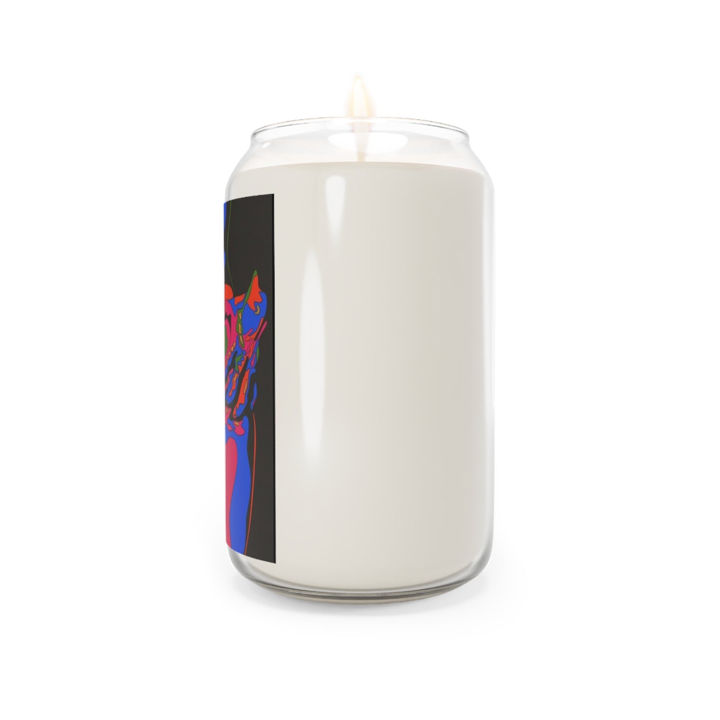 Artistic Scented Candle - Bold Body Design, 13.75oz