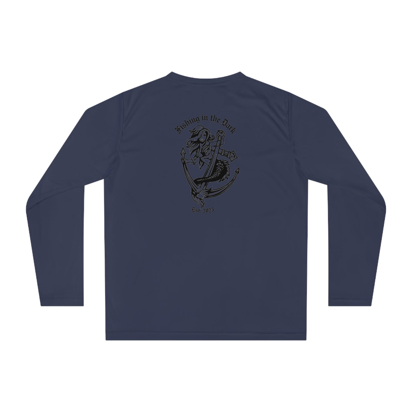 Fishing Enthusiast Unisex Performance Long Sleeve Shirt - "Fish On" Design