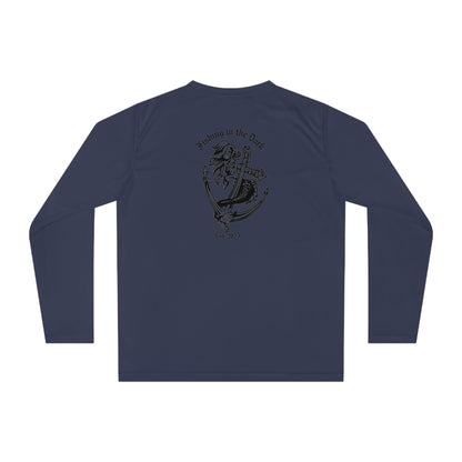 Fishing Enthusiast Unisex Performance Long Sleeve Shirt - "Fish On" Design