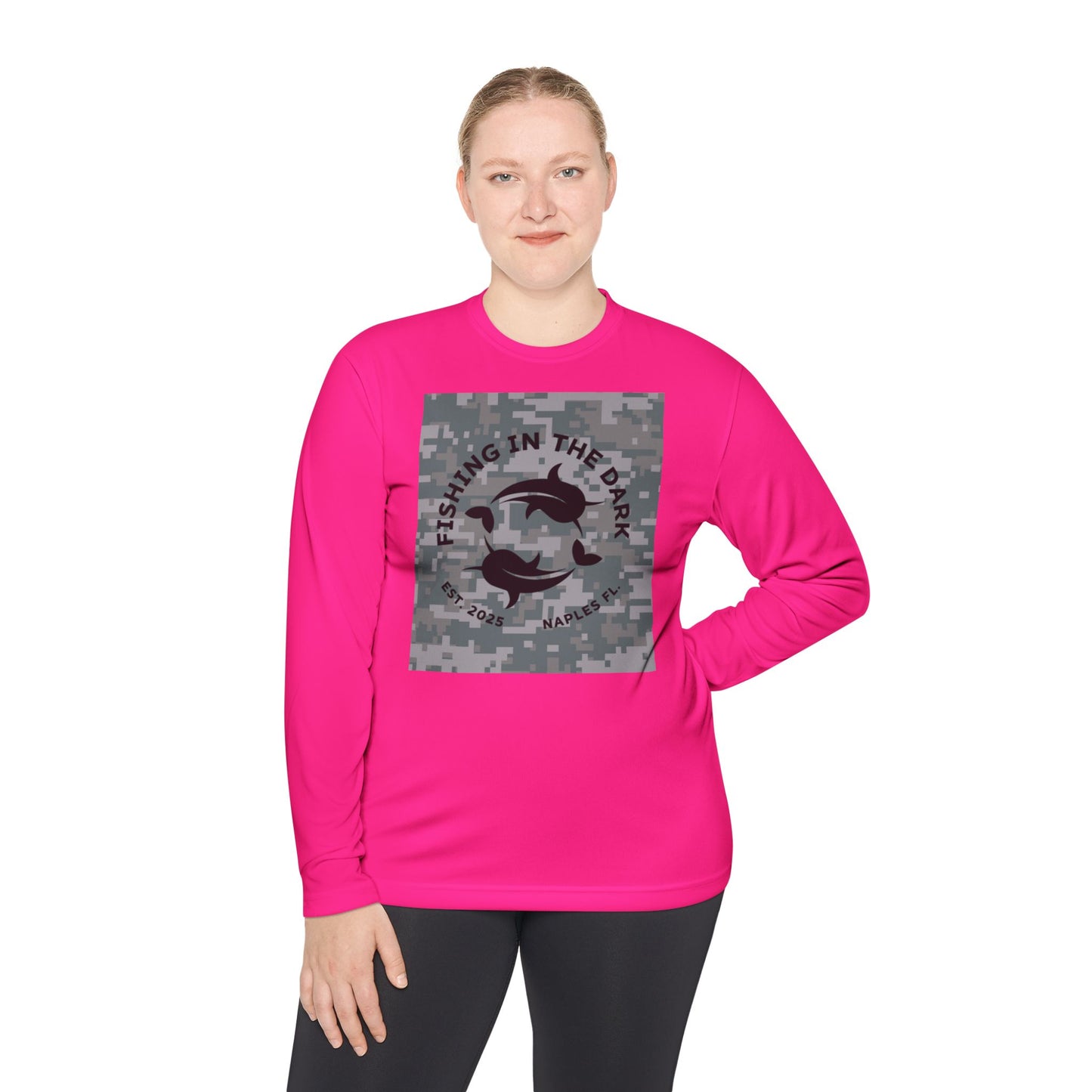 Fishing in the Dark Long Sleeve Tee - Unisex Lightweight Top for Outdoor Enthusiasts