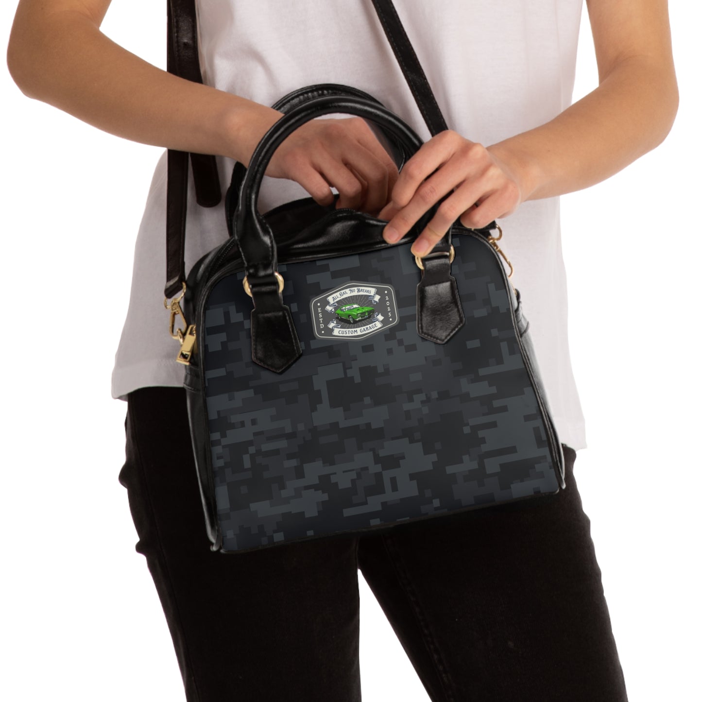 Stylish Camouflage Shoulder Handbag - Trendy Daily Accessory for Fashion Lovers