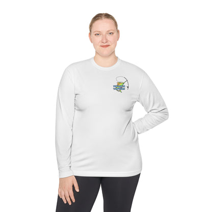 Fishing Adventure Unisex Fishing In The Dark Long Sleeve Tee - Lightweight Fishing Shirt for Outdoor Enthusiasts