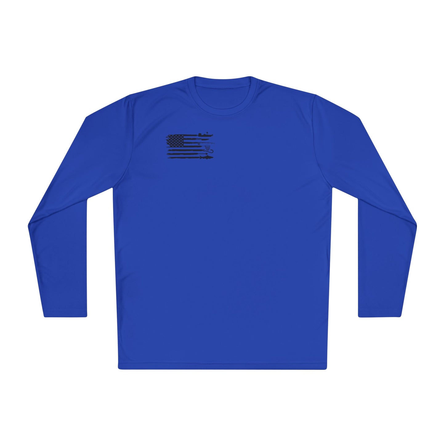 Weekend Hooker Unisex Fishing in The Dark Lightweight Long Sleeve Tee - Perfect for Fishing Enthusiasts