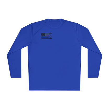 Weekend Hooker Unisex Fishing in The Dark Lightweight Long Sleeve Tee - Perfect for Fishing Enthusiasts