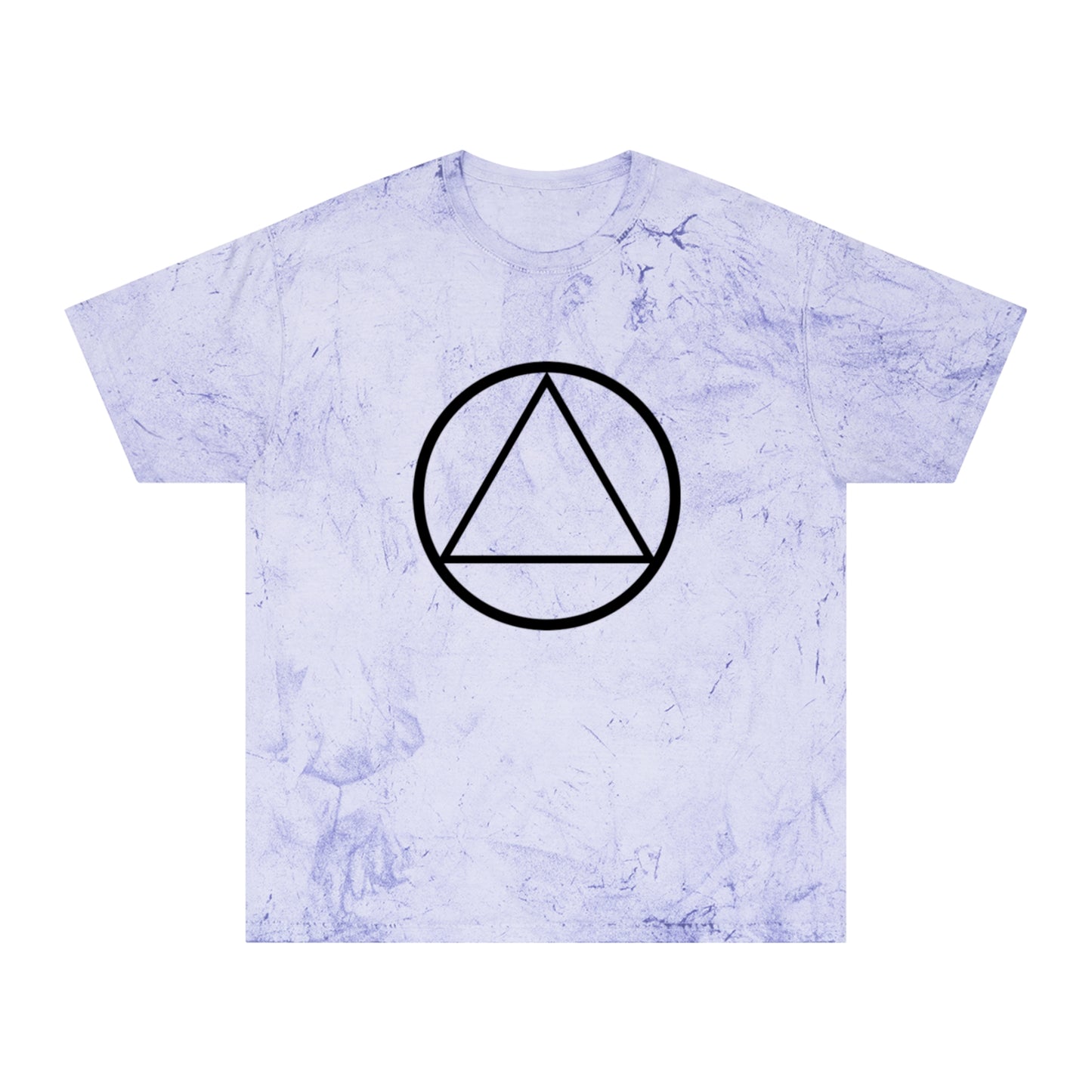 Unisex Color Blast Graphic T-Shirt - Unique Prismatic Design