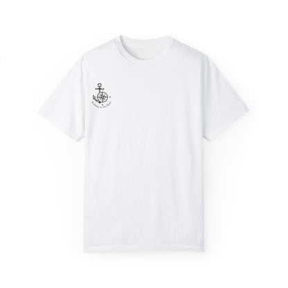 Unisex Nautical-Themed T-Shirt - 'Smooth Waters Never Made Skilled Sailors'