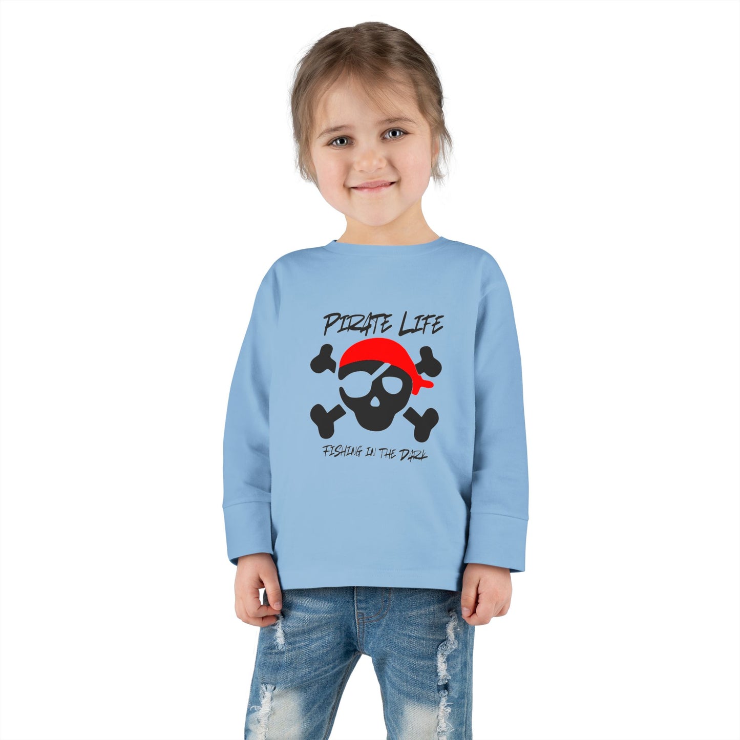 Toddler Pirate Life Long Sleeve Tee - Fun and Adventurous Toddler Shirt