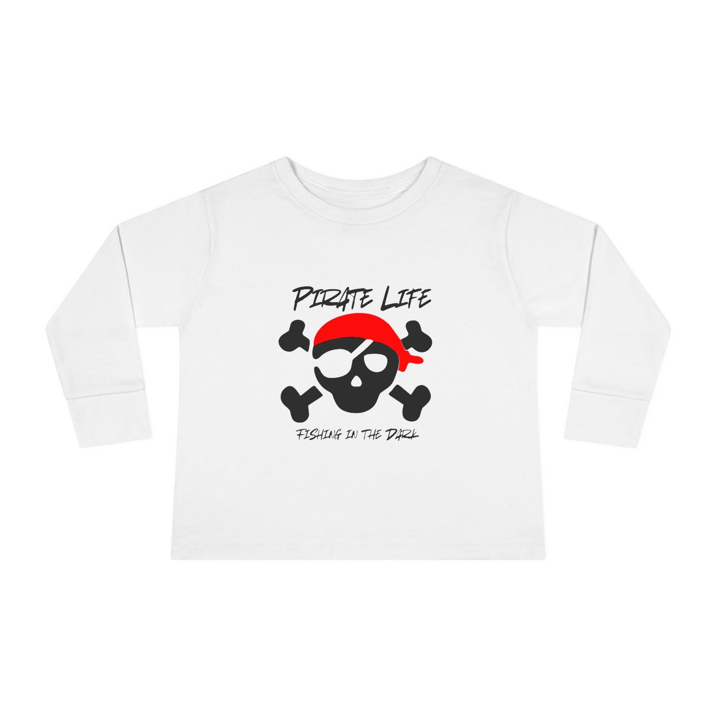 Toddler Pirate Life Long Sleeve Tee - Fun and Adventurous Toddler Shirt