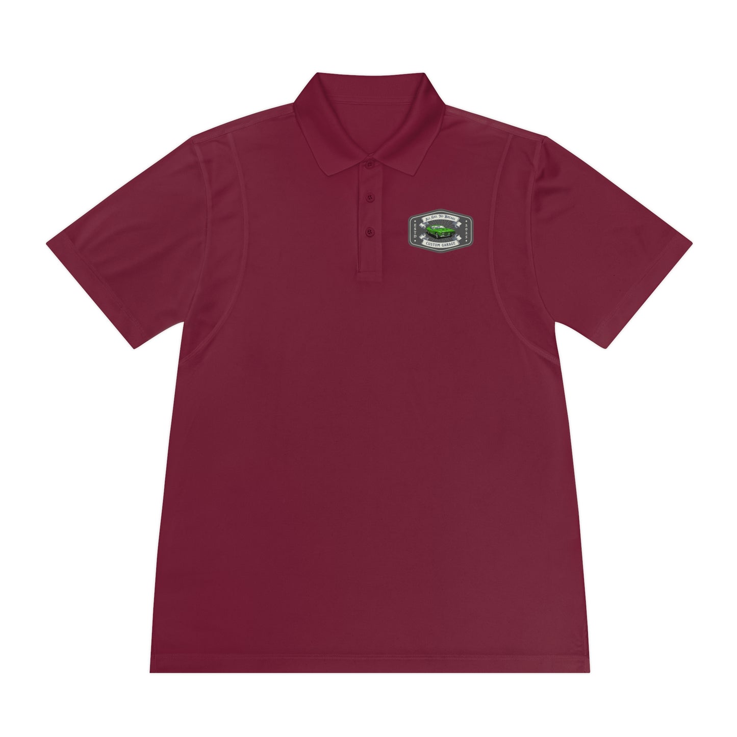 Men's Sport Polo Shirt - Lightweight & Breathable with Classic Fit