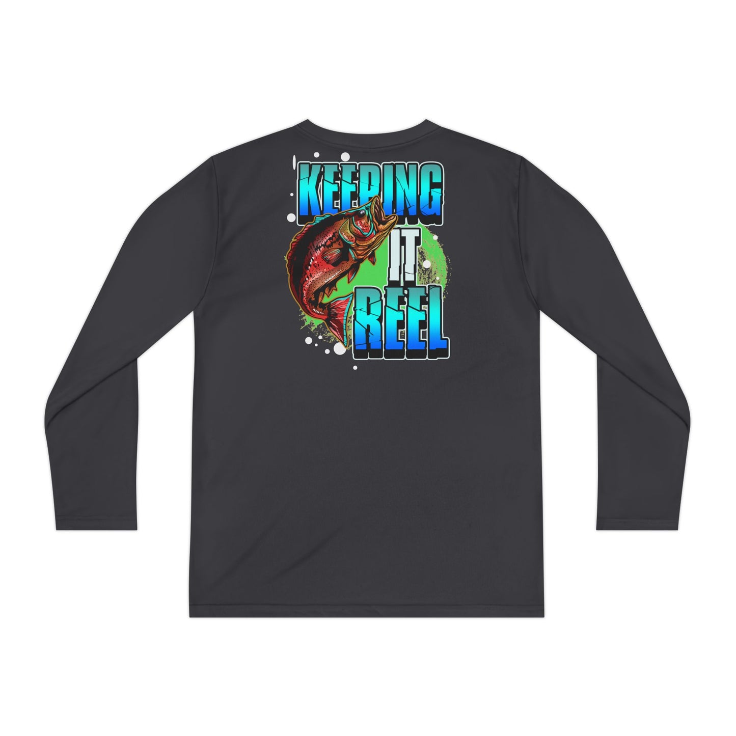 Youth Long Sleeve Fishing Tee - Keeping It Reel