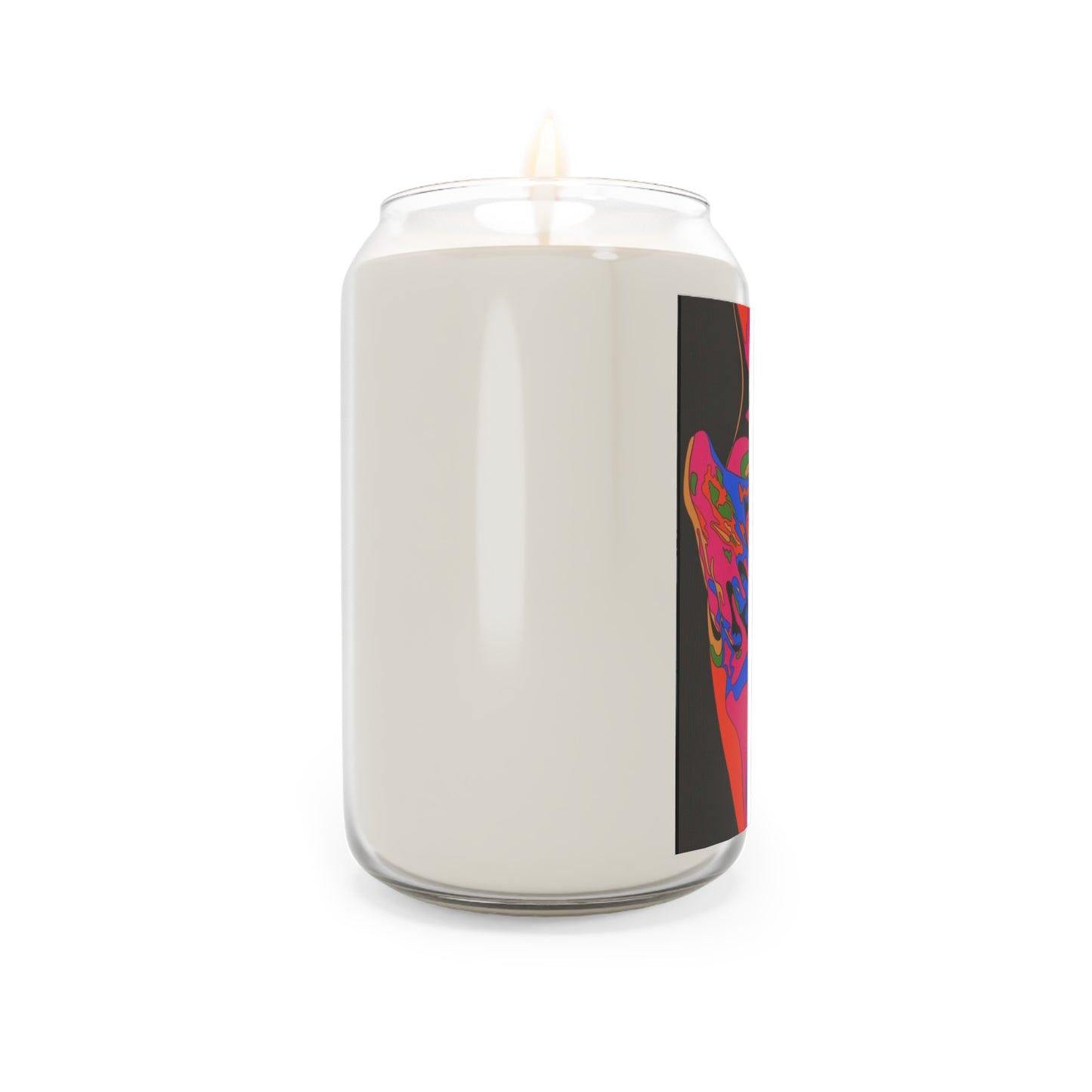 Artistic Scented Candle - Bold Body Design, 13.75oz