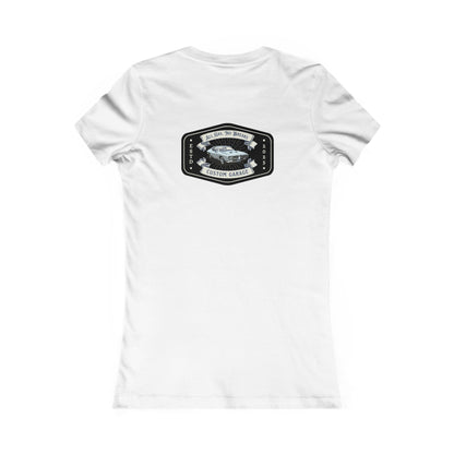 Custom Garage Women's Tee - Perfect for Car Enthusiasts & Everyday Wear