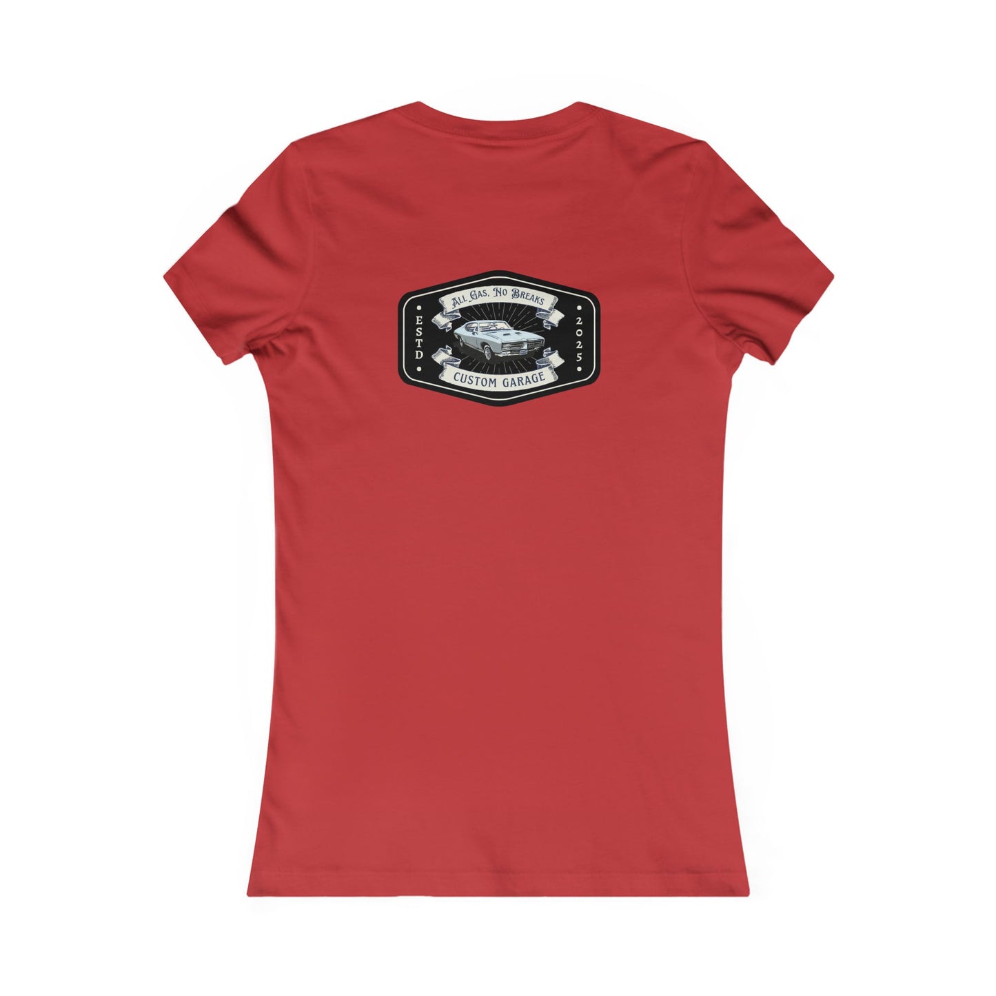 Custom Garage Women's Tee - Perfect for Car Enthusiasts & Everyday Wear