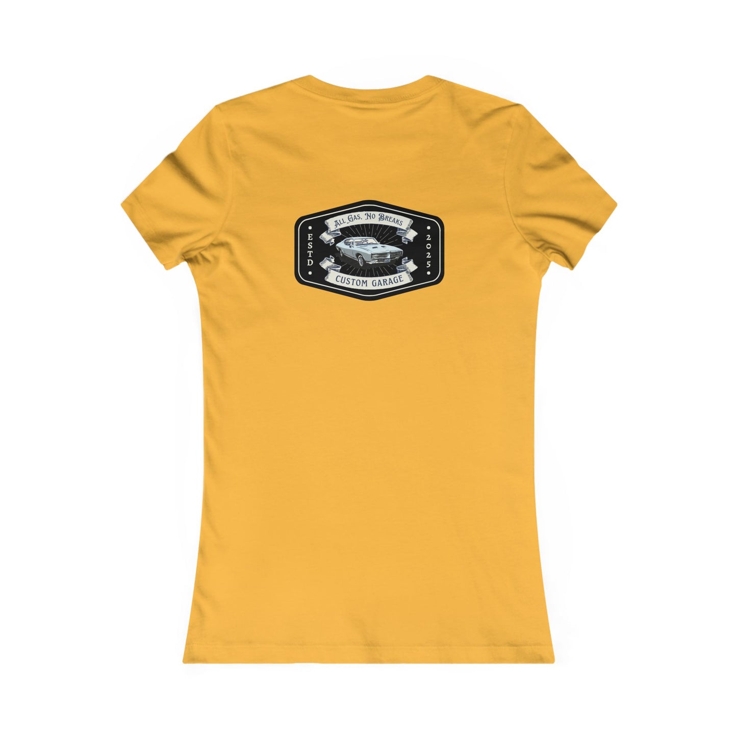 Custom Garage Women's Tee - Perfect for Car Enthusiasts & Everyday Wear