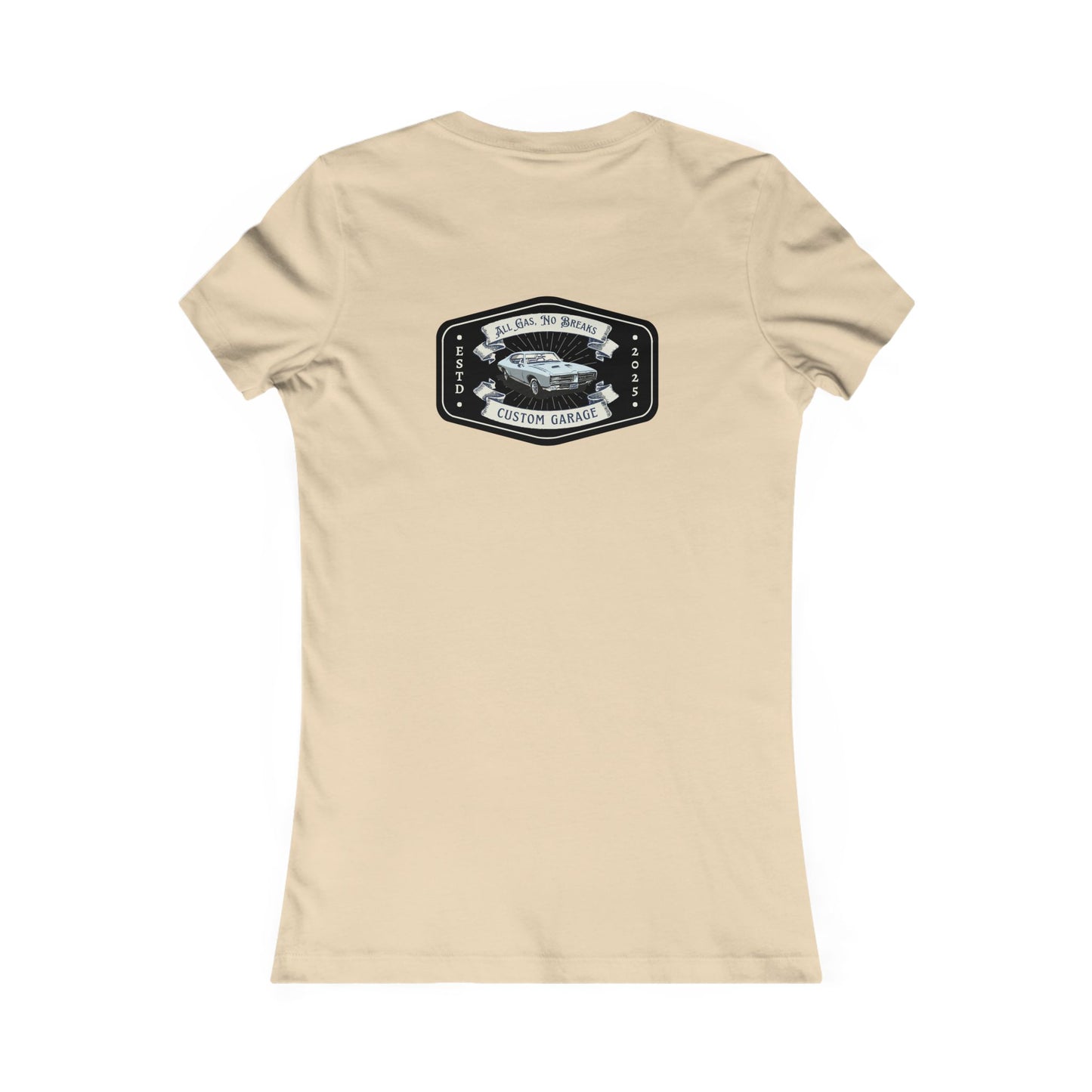 Custom Garage Women's Tee - Perfect for Car Enthusiasts & Everyday Wear