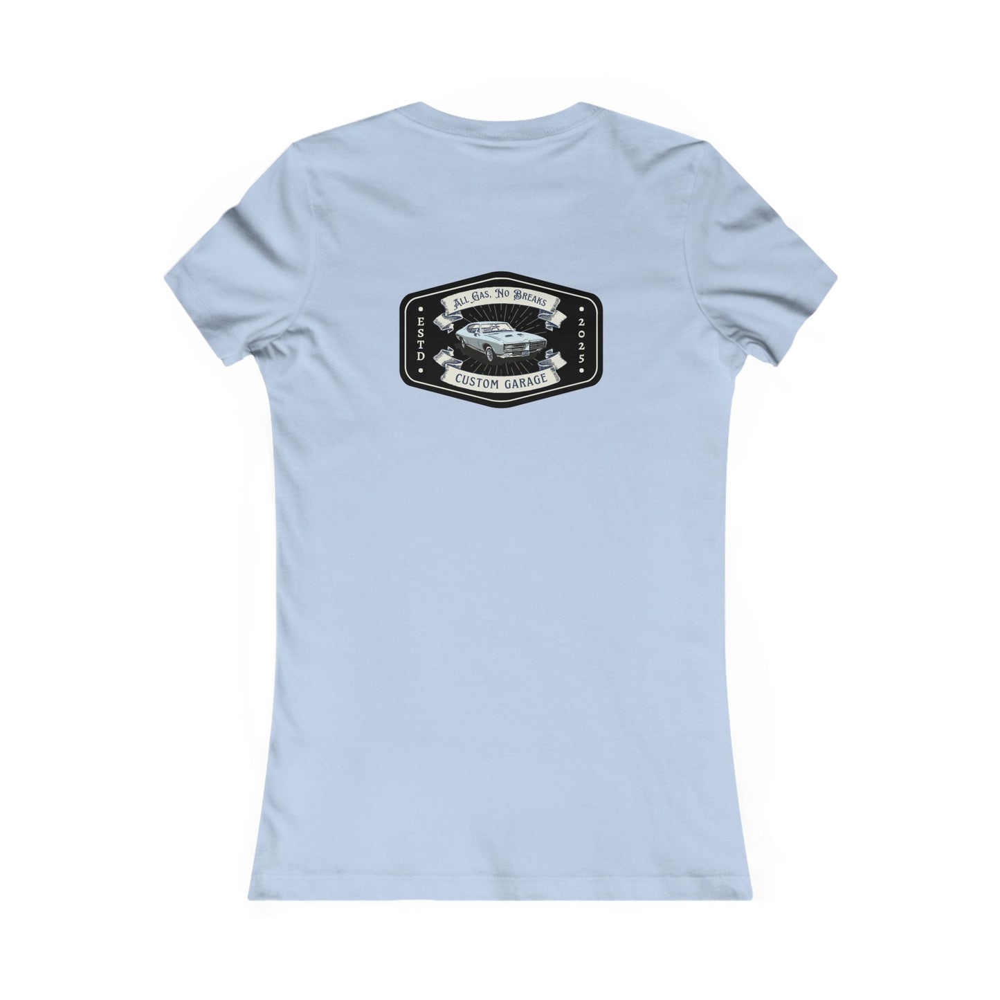 Custom Garage Women's Tee - Perfect for Car Enthusiasts & Everyday Wear