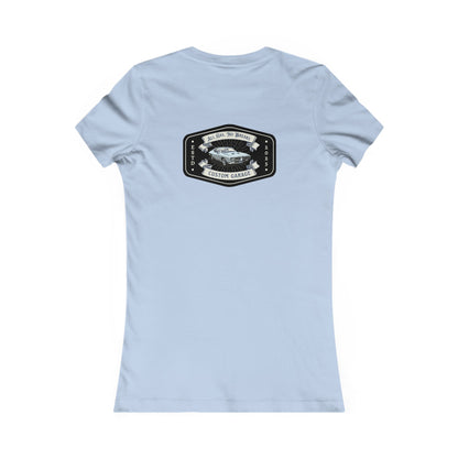 Custom Garage Women's Tee - Perfect for Car Enthusiasts & Everyday Wear