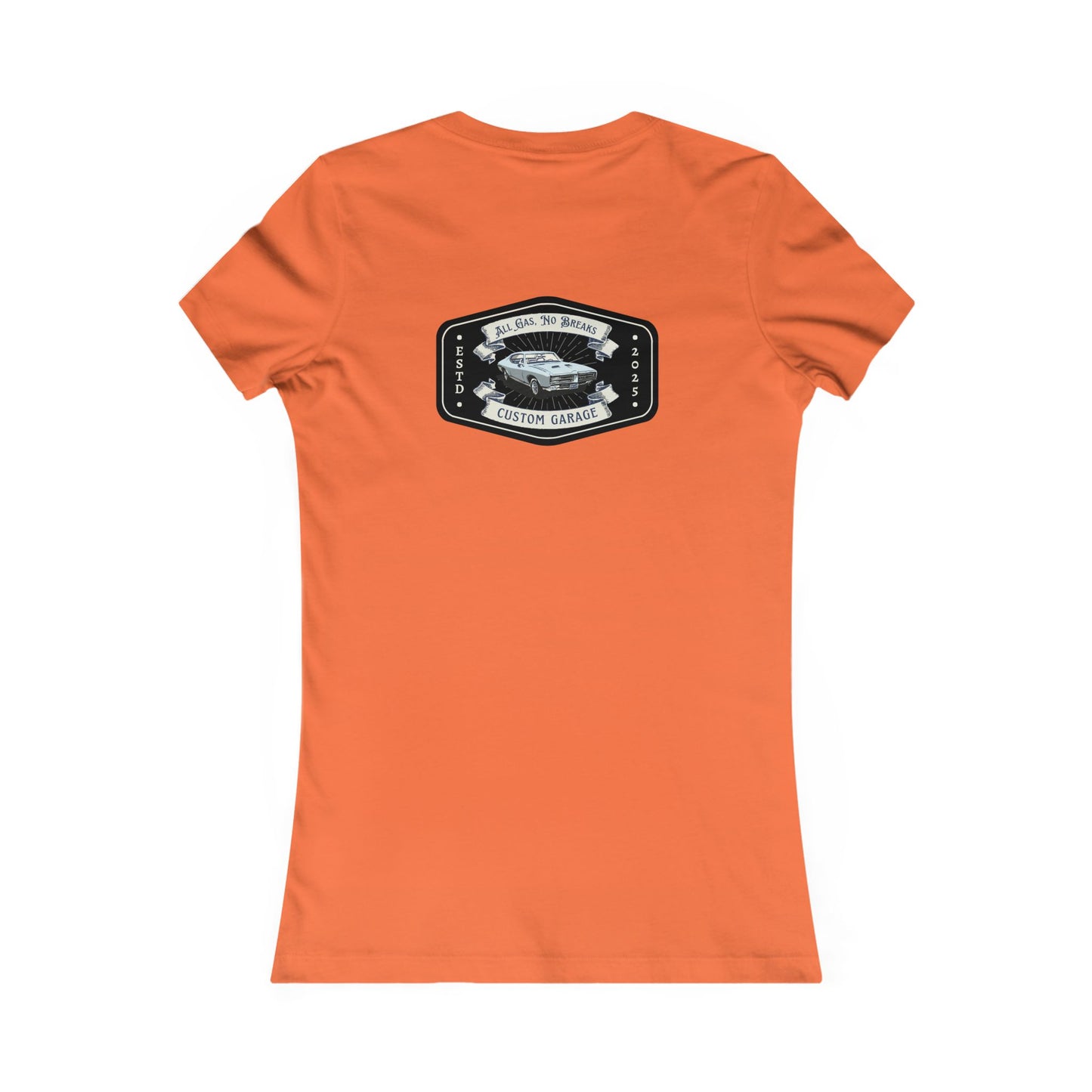 Custom Garage Women's Tee - Perfect for Car Enthusiasts & Everyday Wear