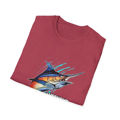 Weekend Hooker Fishing T-Shirt – Fun Casual Wear for Fishing Enthusiasts