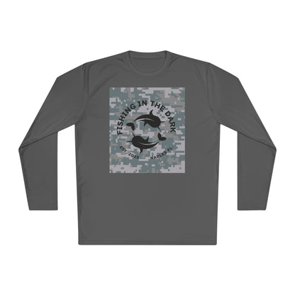 Fishing in the Dark Long Sleeve Tee - Unisex Lightweight Top for Outdoor Enthusiasts