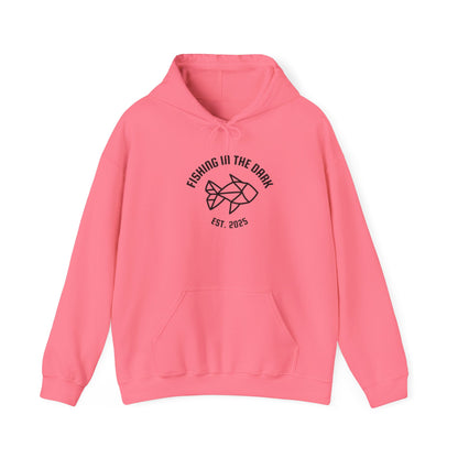 Fishing in the Dark Hoodie - Unisex Heavy Blend Sweatshirt - Ideal for Outdoor Lovers