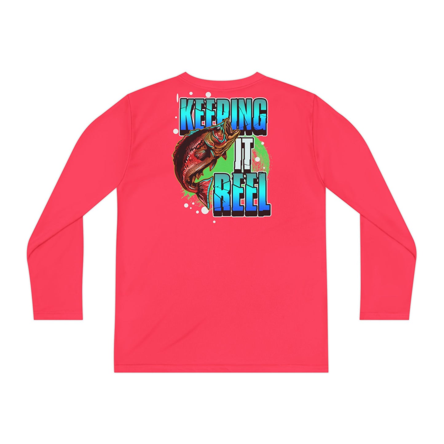 Youth Long Sleeve Fishing Tee - Keeping It Reel