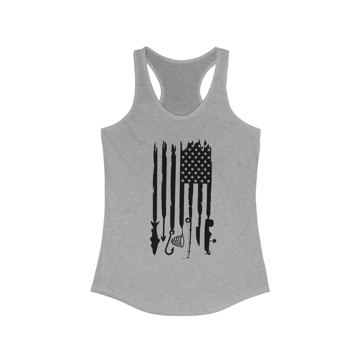 Fishing in The Dark Women's Ideal Racerback Tank