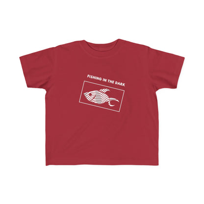 Fishing in the Dark Toddler's Jersey Tee - Fun & Playful Kids Shirt