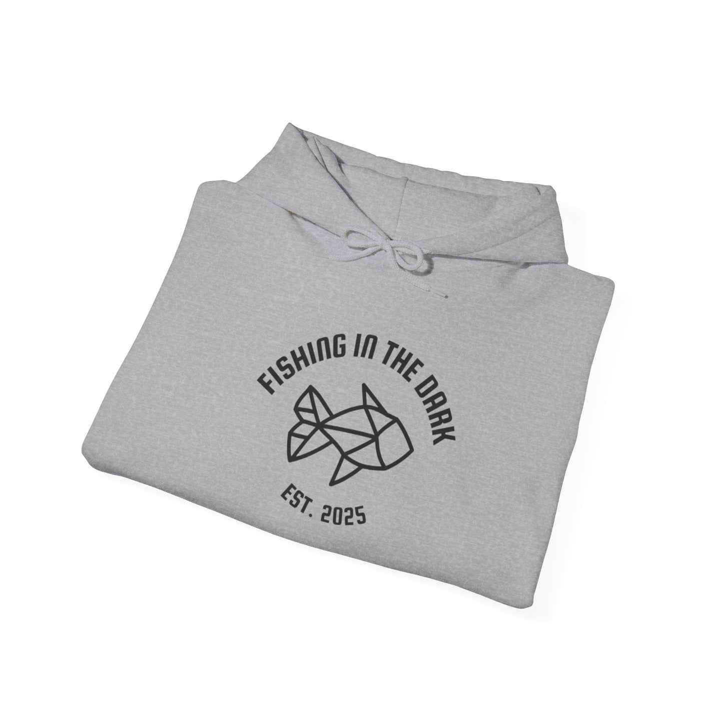 Fishing in the Dark Hoodie - Unisex Heavy Blend Sweatshirt - Ideal for Outdoor Lovers