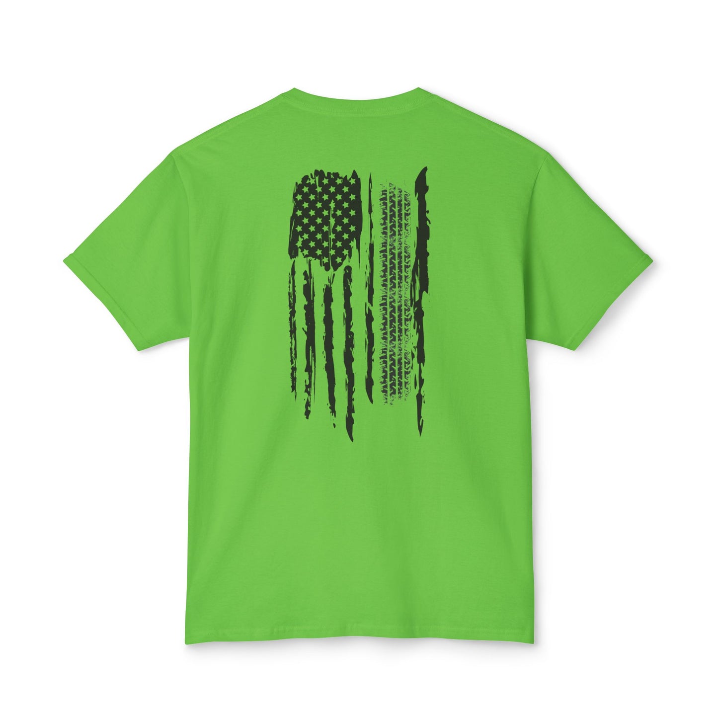 Unisex HD Cotton™ T-Shirt - Vintage American Flag Design