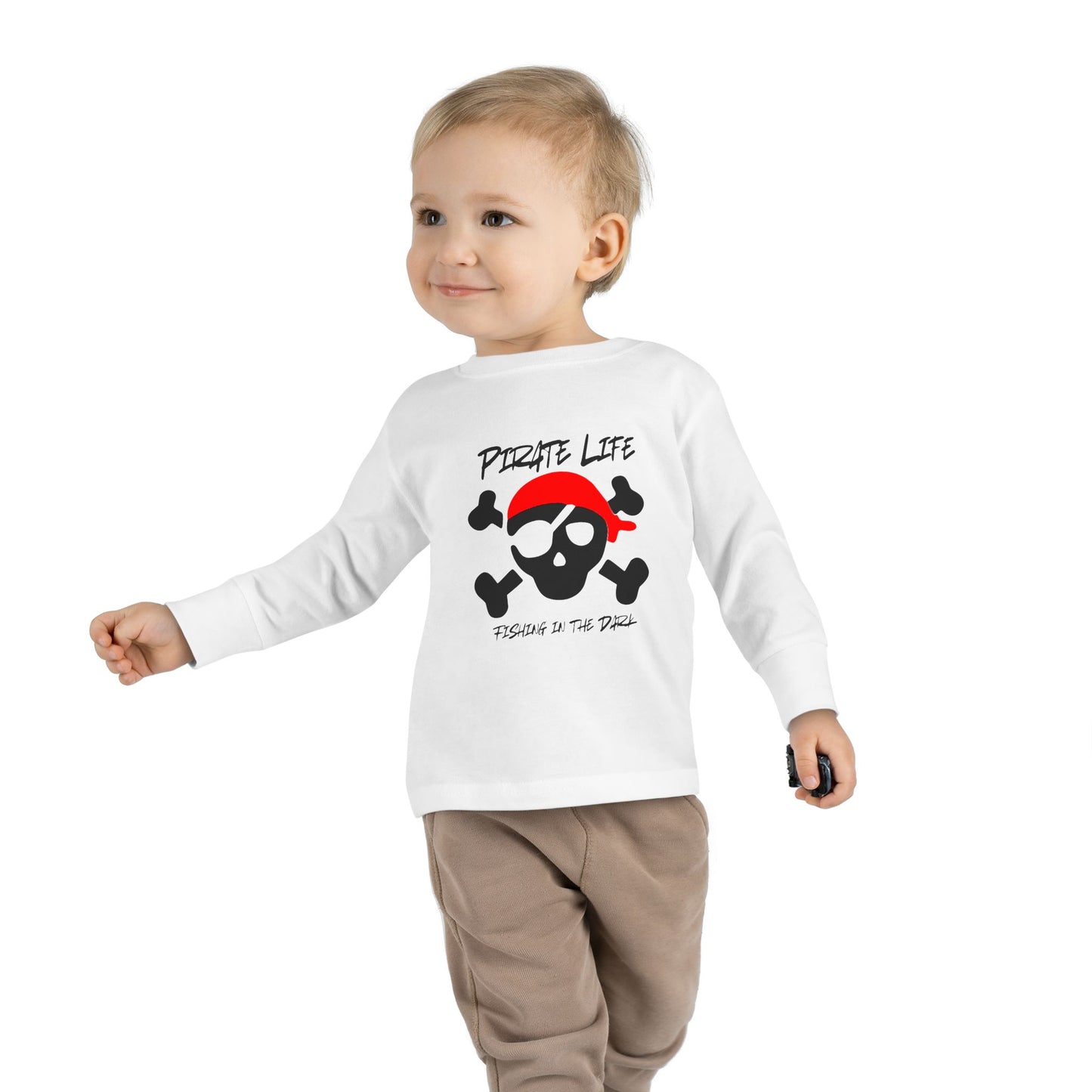 Toddler Pirate Life Long Sleeve Tee - Fun and Adventurous Toddler Shirt