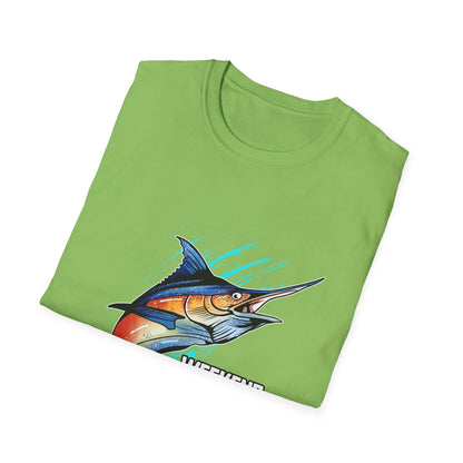 Weekend Hooker Fishing T-Shirt – Fun Casual Wear for Fishing Enthusiasts