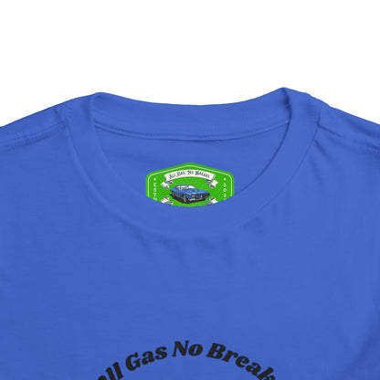 All Gas No Breaks Hot Rod Garage Toddler Tee