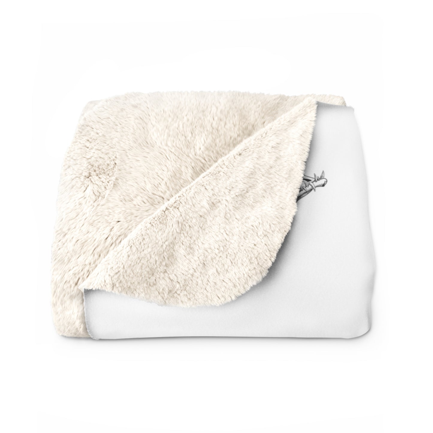 Cozy Fish Pattern Sherpa Fleece Blanket – Perfect for Home Décor and Gift Giving