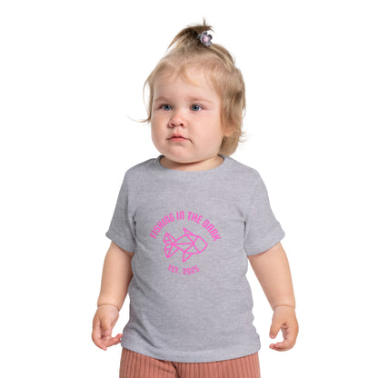 Fishing in the Dark Baby T-Shirt - Cute Short Sleeve Tee for Fishing Lovers