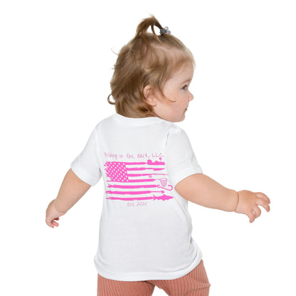 Fishing in the Dark Baby T-Shirt - Cute Short Sleeve Tee for Fishing Lovers